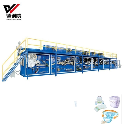 DNW-16 High speed design servo big waistband baby diaper machine