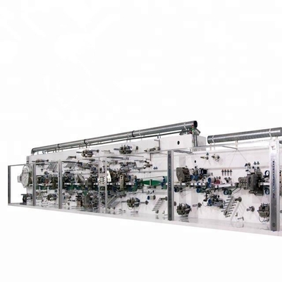 Factory Supply sanitary pad making machine napkin machine price with Longitudinal Folding System