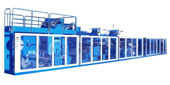 Modern Design Low Price Full Servo High Speed under pad machine under pad production line