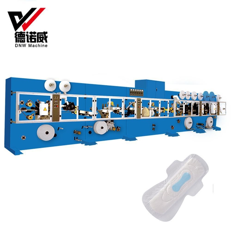 2021 Stable Production Speed CE Certificate small automatic sanitary pad making machine price