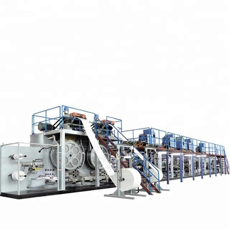 High Speed Brand New CE Certificated Disposable Baby Diaper Production Line Making Machine