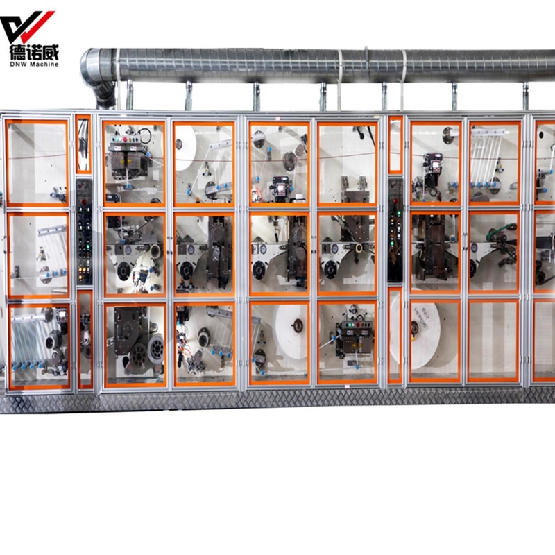 Factory Newest Good Quality High Speed New Price Full Servo Control Sanitary Napkin Making Machine
