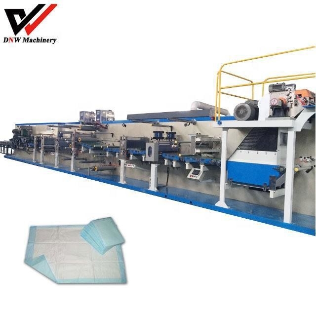 2021 New Products Lucky Latgest Environmental Protection Medical Under Pad Machine
